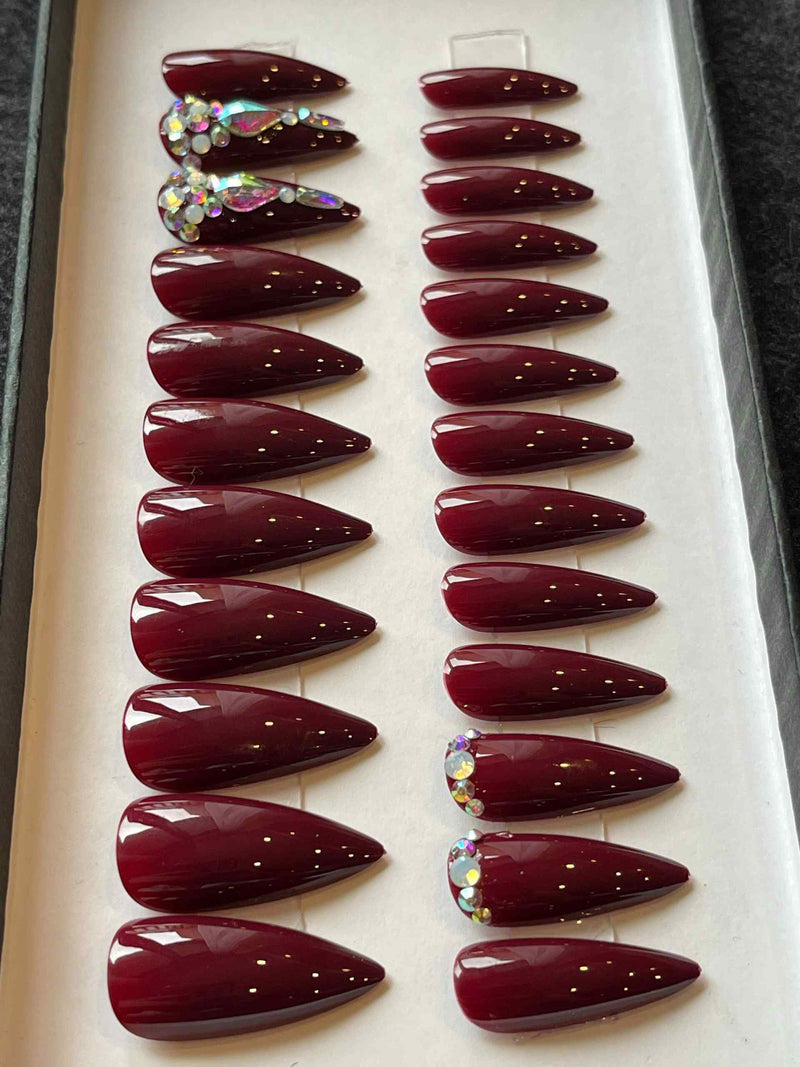 Wine - Shiny Stiletto